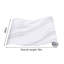  60x1000 cm Self-adhesive Marble Effect PVC Flooring in White