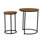 Sunset Outdoor Round Teak Side Table