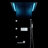 Luxury LED Rain Shower Head Complete Set Ceiling Mount with Multi Color Lighting and Remote Control