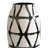 Pewter Clay Geometric Cylinder Table Vase-1860557446