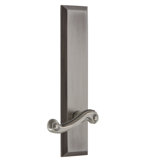 Grandeur Fifth Avenue Tall Plate Privacy with Newport Lever