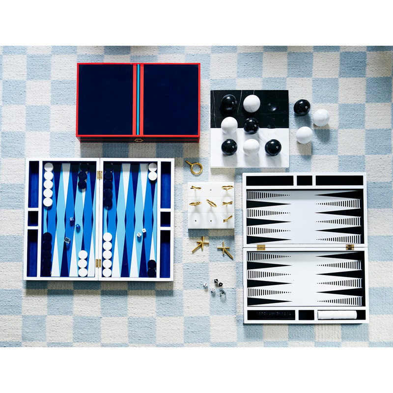 Lacquer Backgammon Set, Sorrento