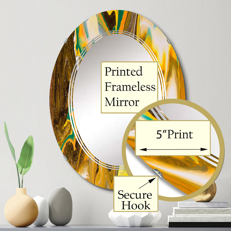 Miroir de salle de bain sans cadre, 30 po x 20 po