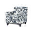 Fauteuil d'appoint bleu marine Sonata