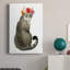 Flower Crown Cats I - Toile tendue avec châssis de qualité supérieure - prête à être accrochée-816760718
