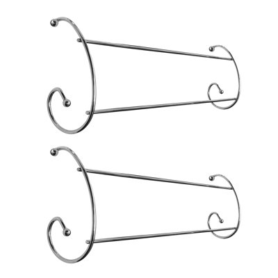 Twin Rail Radiator Airer in Chrome
