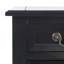 Console rustique 23,5 po - Bois massif durable avec 3 tiroirs et pieds de rangement tournés-828814609
