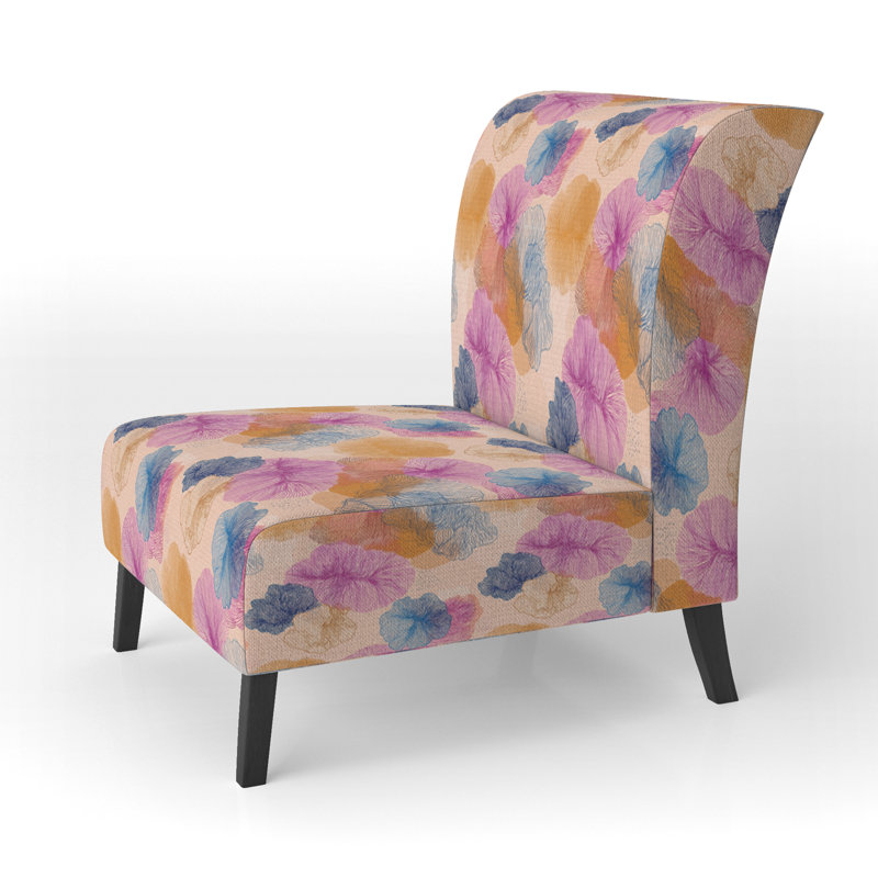 Fauteuil de chambre Abstract, Pantoufle sans accoudoirs