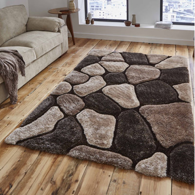 Noble House area rug Hand Tufted Rectangle Beige
