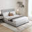 Mattress 8 Inch Cooling Gel Memory Foam Mattress CertiPUR-US Certified Medium Firm Mattress with Washable Cover for Cool Sleep and Pressure Relief-88849113-124244827