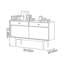 Buffet simple et rétro avec rangement-1556764434