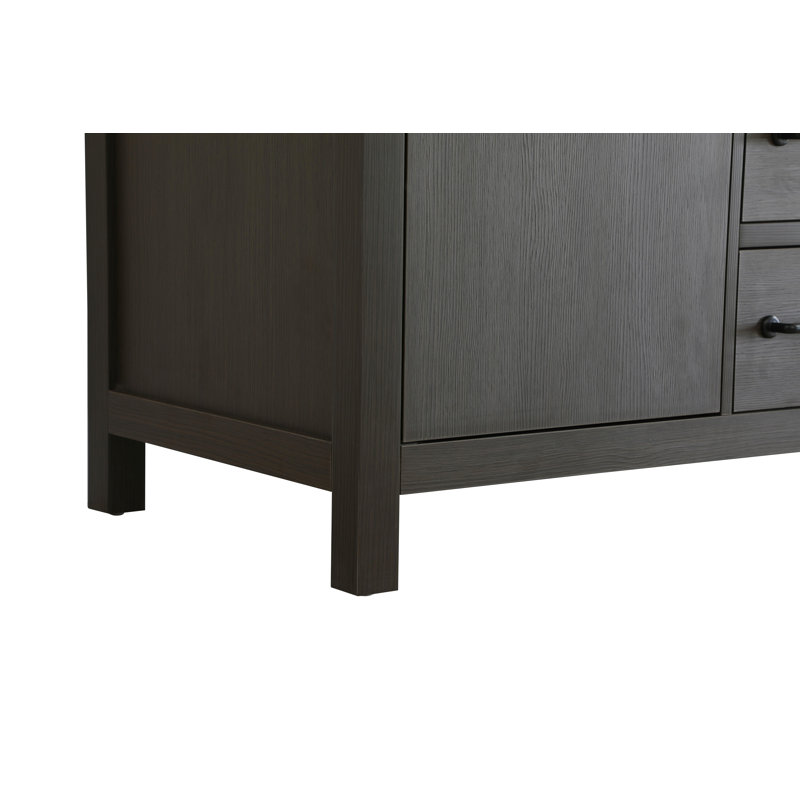 Meuble-lavabo simple 32 po_Traditional_VF60632, Brun moka