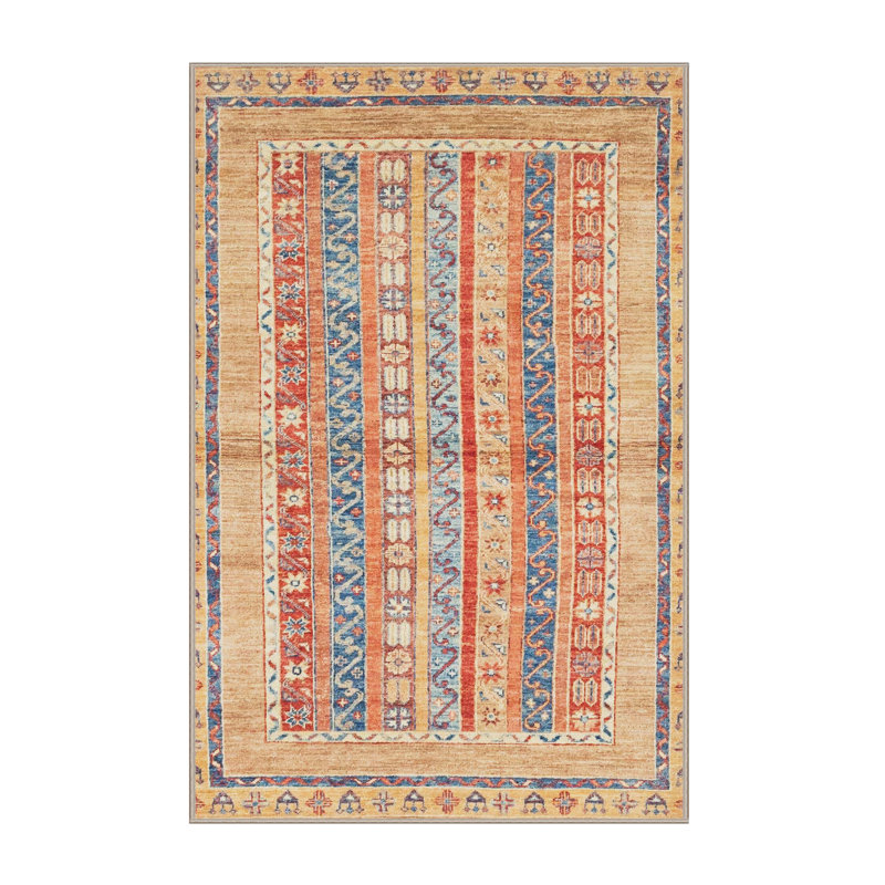 Abstract Indoor Rug, Rectangle 5' x 7'