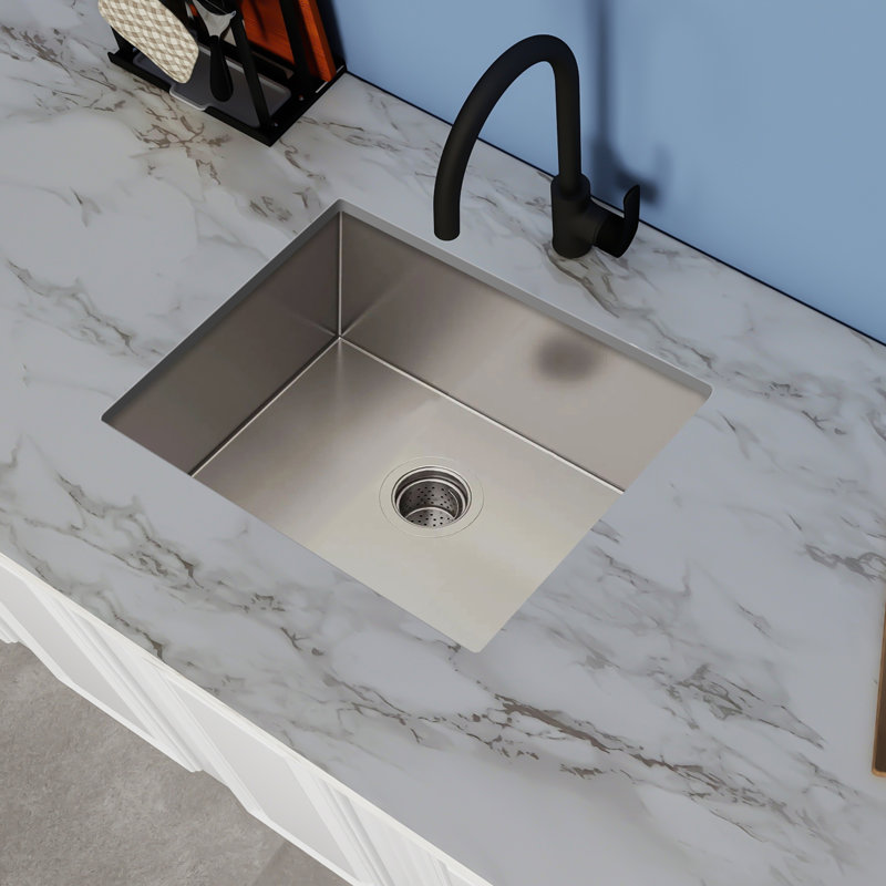 Undermount Sink, 27" X 18" Single Bowl Kitchen Sink
