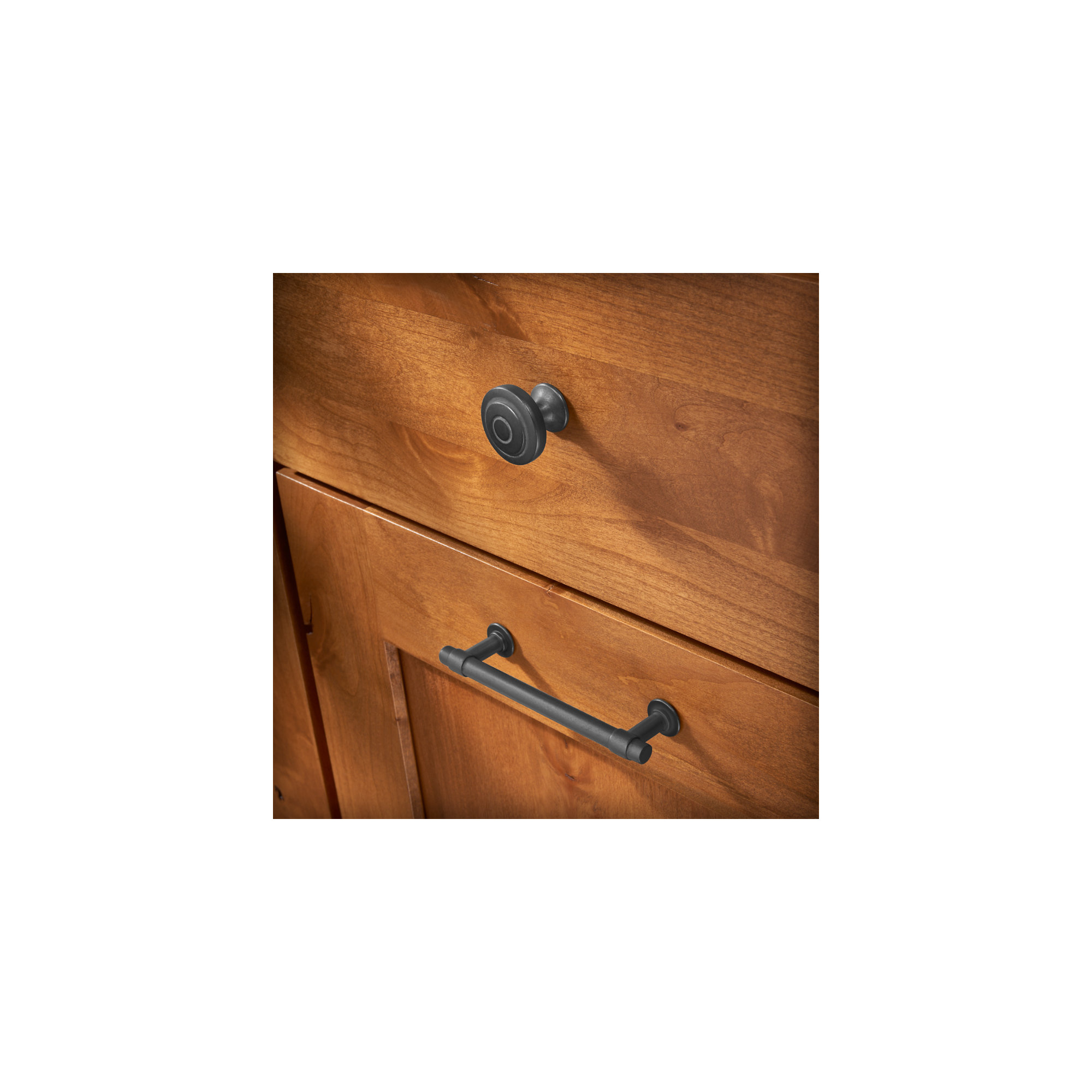 Francisco Center to Center Bar Pull Multipack, Soft Iron, 5"