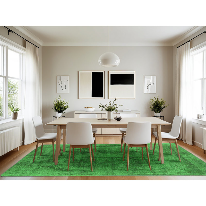 Washable Oriental Indoor Rug, Rectangle 7' x 10'