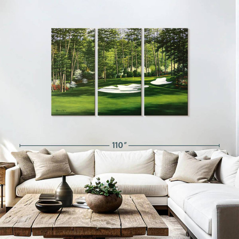 Sireci Augusta National 10th Hole, 36" H x 57" W