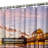 Sunset Beach Pier Florida Venice Sky Shower Curtain with 12 Hooks-2031790885