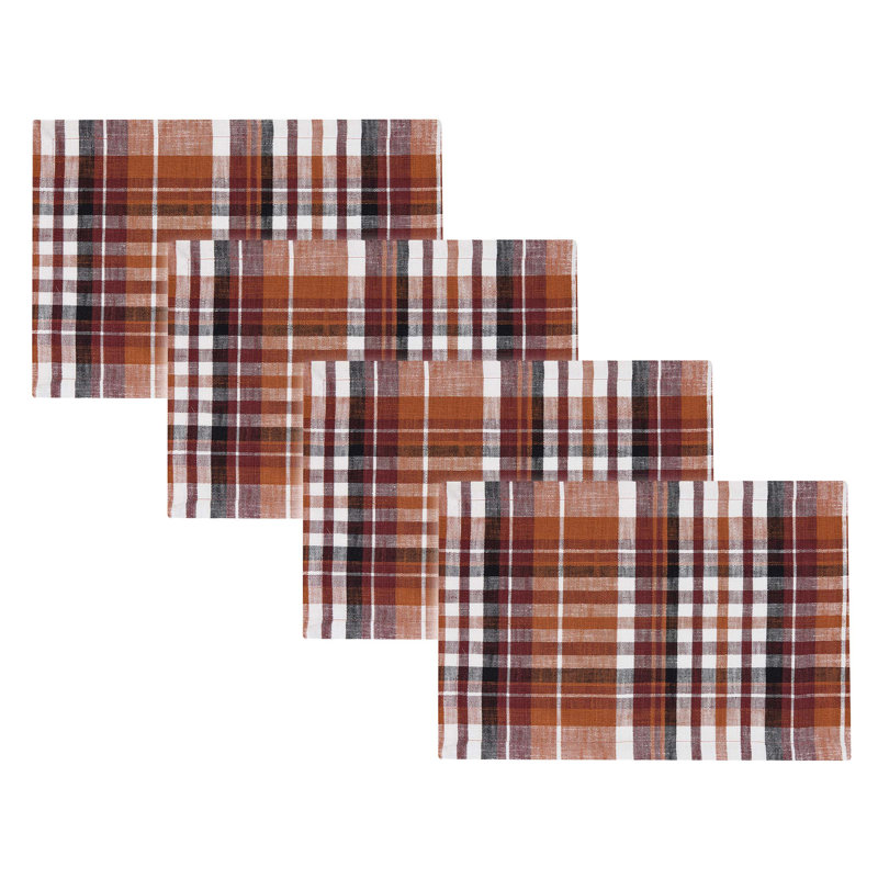  Ensemble de 4 napperons Russett