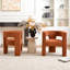 Ensemble de 2 fauteuils modernes rembourrés carrés 28 po.-88068644