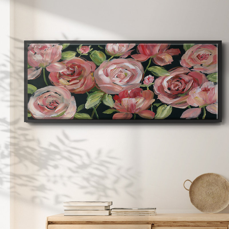 Red Velvet- Framed Canvas