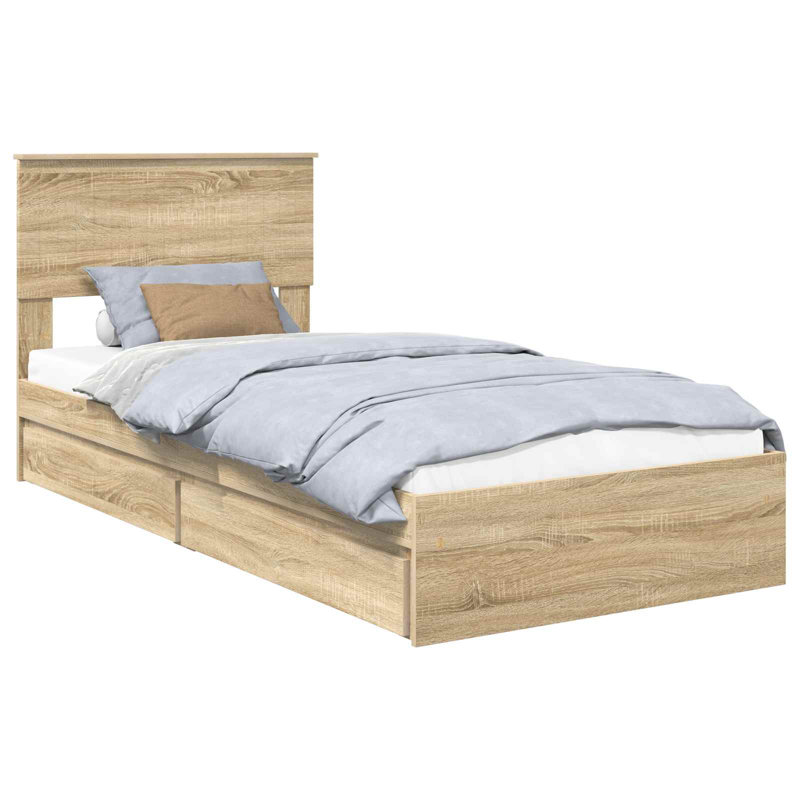 Bed, Sonoma Oak, Single (3')