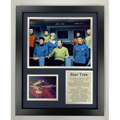 Star Trek Bridge Crew Framed Memorabilia