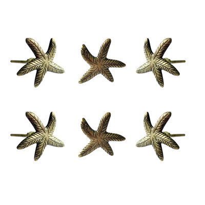 Paquet de boutons de fantaisie 1,57 "Starfish