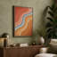 Flowing Horizon Minimalist - Wrapped Canvas-1847934155-1847934197