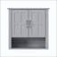 Armoire de rangement murale pour salle de bain, armoire murale multifonctionnelle avec tablettes réglables, armoire à pharmacie pour la salle de lavage et la cuisine et le salon