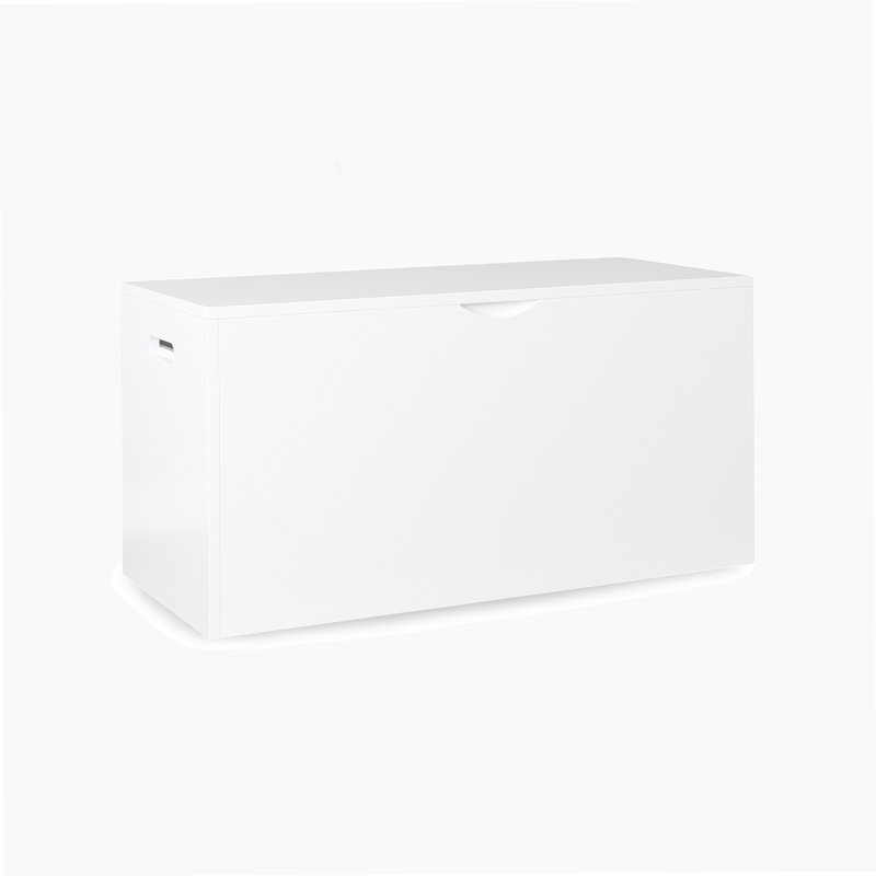 Rangement pour jouets pour enfants avec tiroir à roulettes - Coffre à jouets moderne en bois avec roulettes, grand bac coulissant pour chambre de bébé, chambre à coucher ou salle de jeux