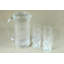 Mesa Clear Jumbo Drinkware 5pcs Set, 1 Mesa Pitcher with Lid (3280ml), 4 Jumbo Drinkwares (675ml/pc)