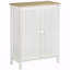 Armoire de rangement, tablettes réglables, armoire à 2 portes