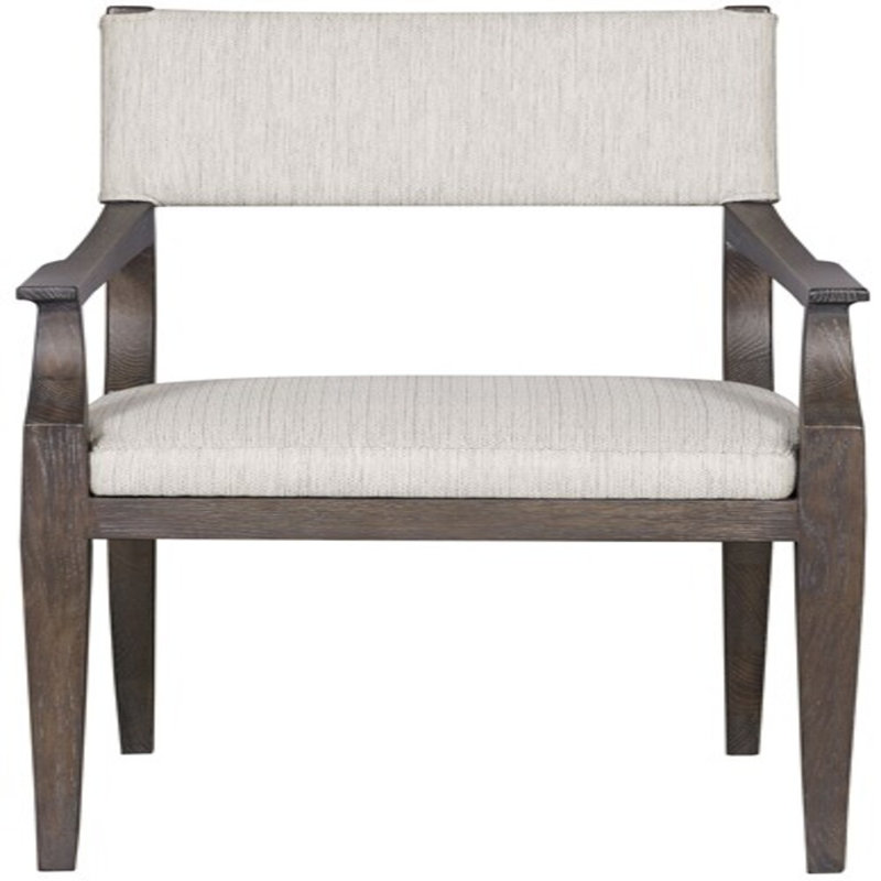 Ridge Upholstered Arm Chair