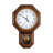 Vintage Quartz Wall Clock  Brown