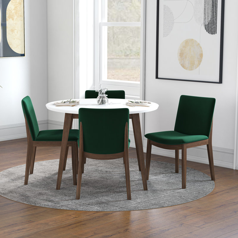 Ensemble repas pour 4 personnes Dehatte, Vert