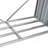 Log Storage Shed, Log Holder With Roof, Log Storage Shed, Firewood Rack For Backyard Garden Patio Porch, Anthracite Galvanized Steel 70.9"