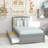Betio Twin Platform Bed with Trundle-1742608448
