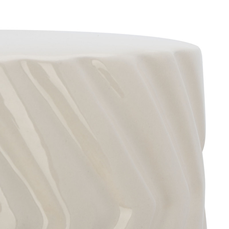 Ceramic Accent Stool