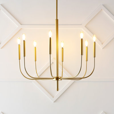 Exzavion 8 - Light Dimmable Classic / Traditional Chandelier