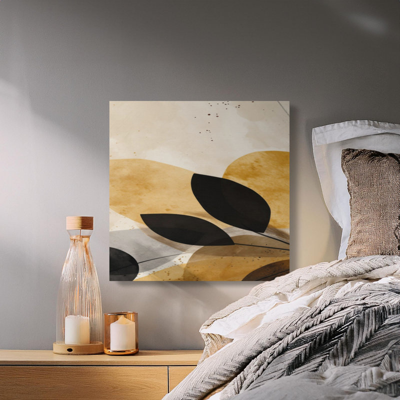1 Piece Wrapped Canvas Wall Art Set, 30.48 cm H x 30.48 cm W