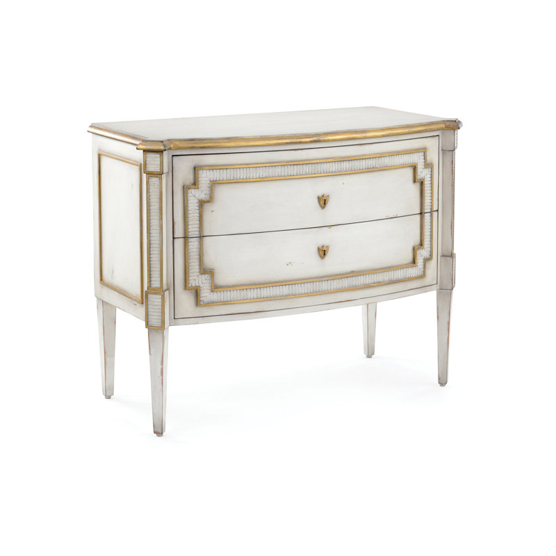 Corsini 2 - Drawer Solid Wood Nightstand