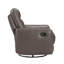 Fauteuil inclinable et pivotant en cuir 1pc-2048444454