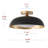 3000K/4000K/6000K Classic Design Semi-Flush Mount Light