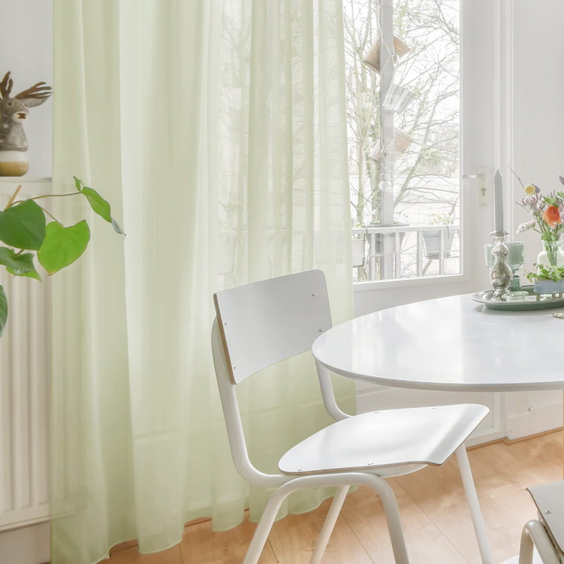 Doveton Blackout Curtain Pair, Matcha Green, 140cm W x 138cm D