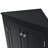 Black Triangle Bathroom Storage Cabinet With Adjustable Shelves-852862193