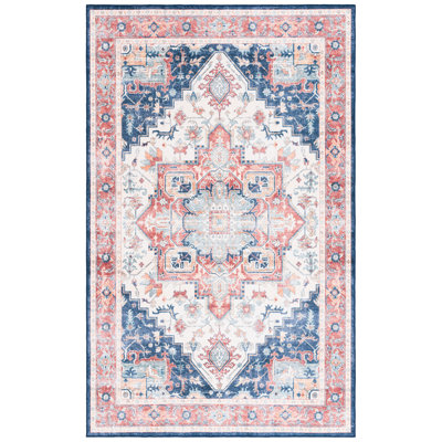 Abigeal Performance Machine Washable Oriental Rug