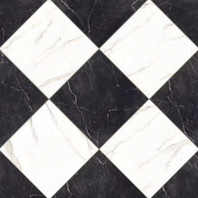 Ravenna Checkerboard 12X12 Wall and Floor Tile