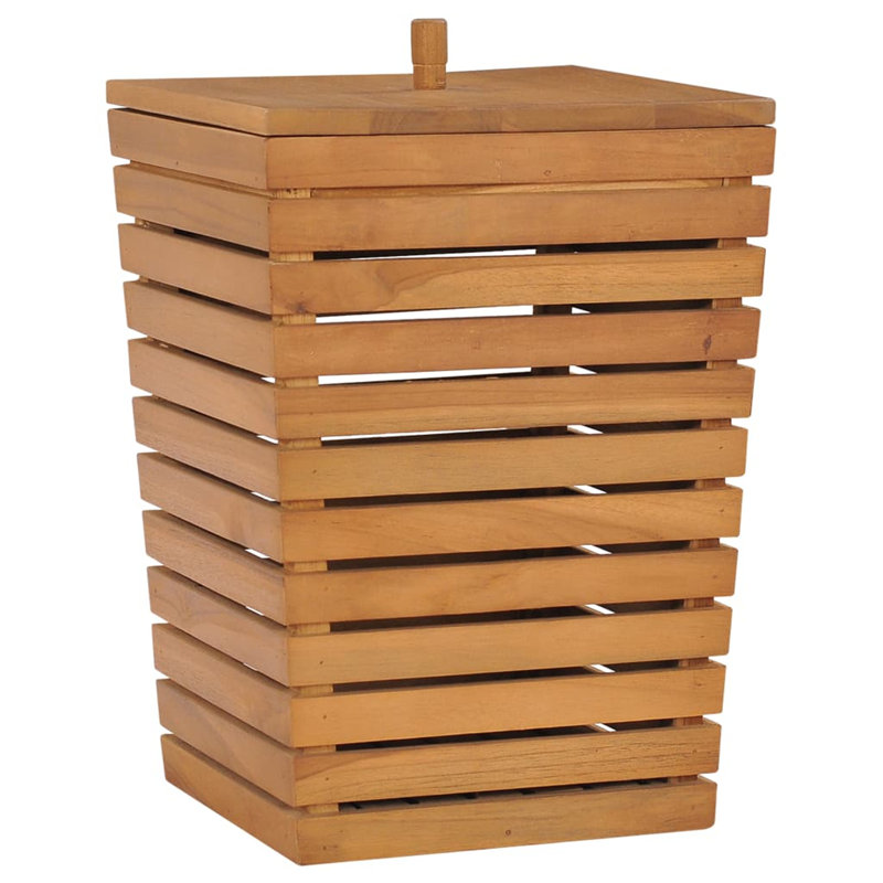 Wood Laundry Bin