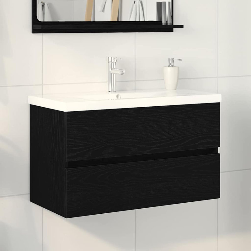 80mm Single Bathroom Vanity with Basin